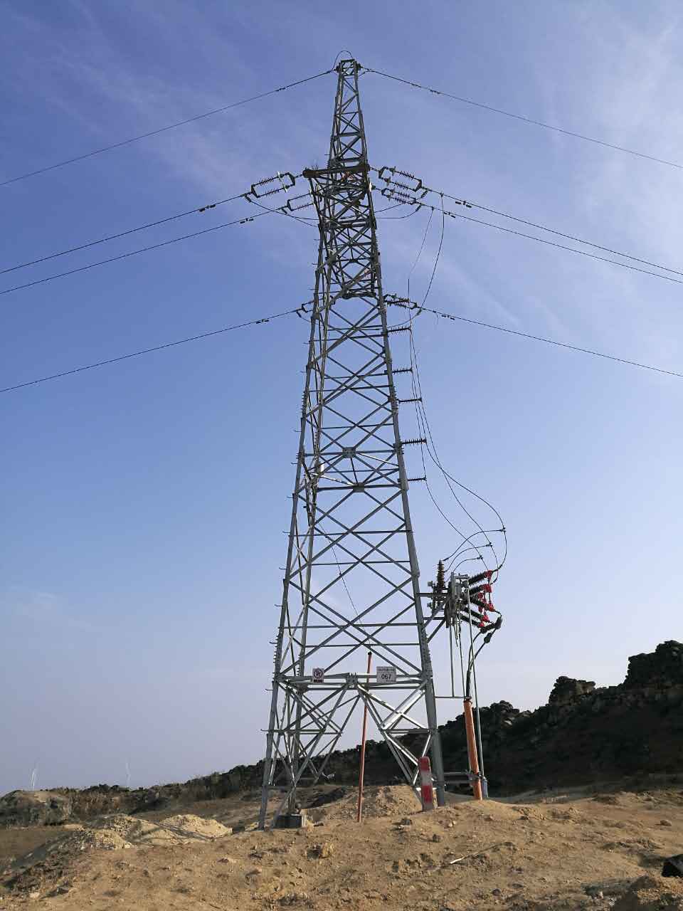 华润随县香湾风电场35kV集电线路工程投运成功