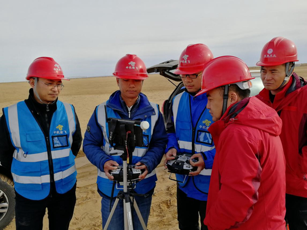 中机航飞圆满完成内蒙古电网2018年输电线路铁塔精细化巡检作业