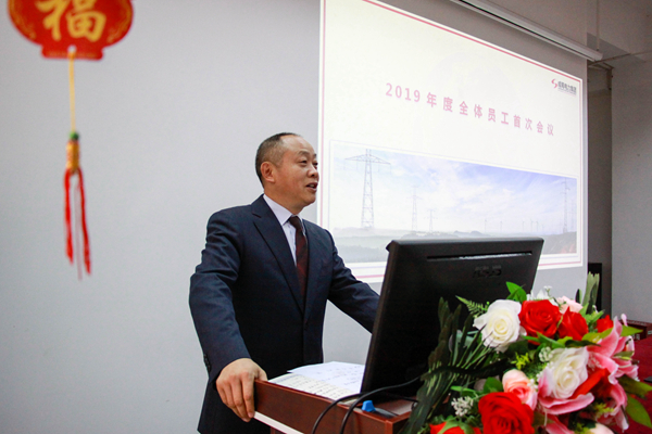 成蜀电力集团2019年安委会第一次全体会议隆重召开
