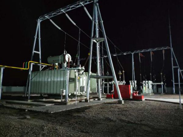 华润新能源胶州风电场工程一期220kV升压站土建、电气设备安装工程倒送电成功