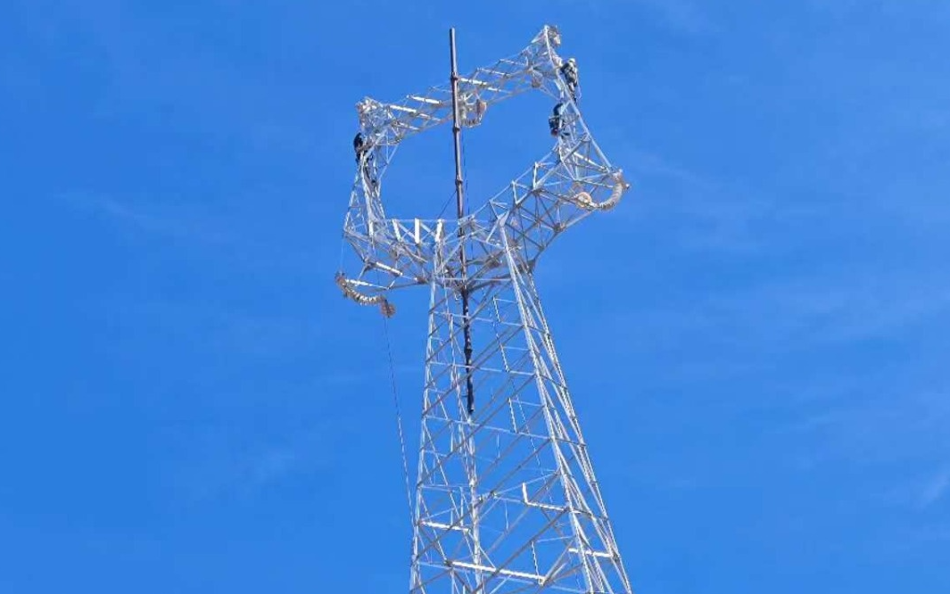 集团承建的桥西区100MW光伏复合项目110kV送出线路EPC工程成功并网