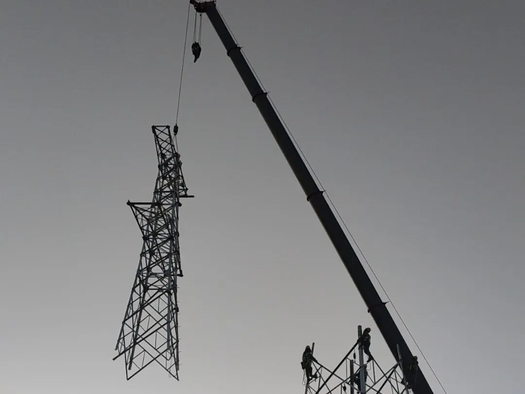 集团承建的桥西区100MW光伏复合项目110kV送出线路EPC工程成功并网