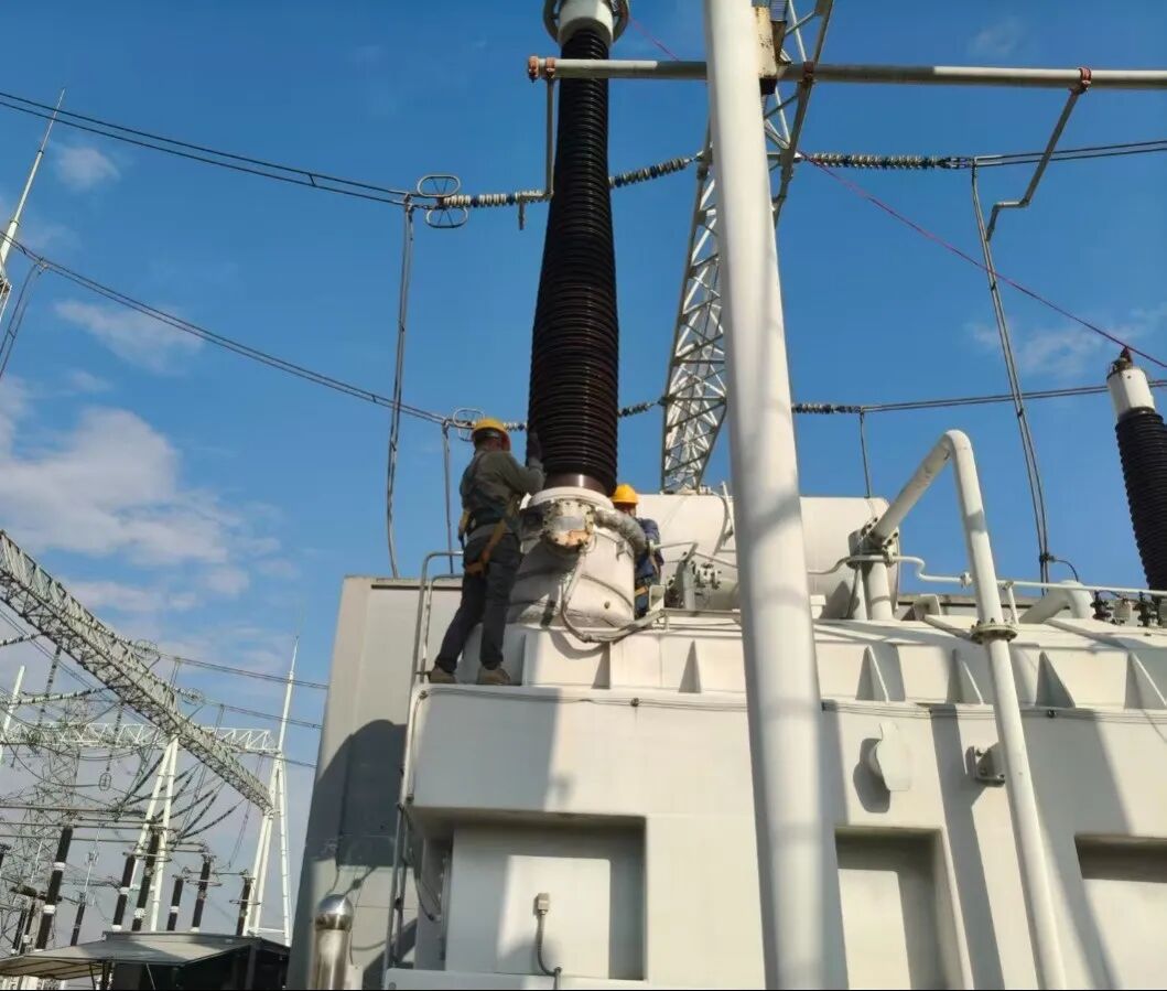 实力护航电网！成蜀电力圆满完成500kV乐平变电站#1主变大修