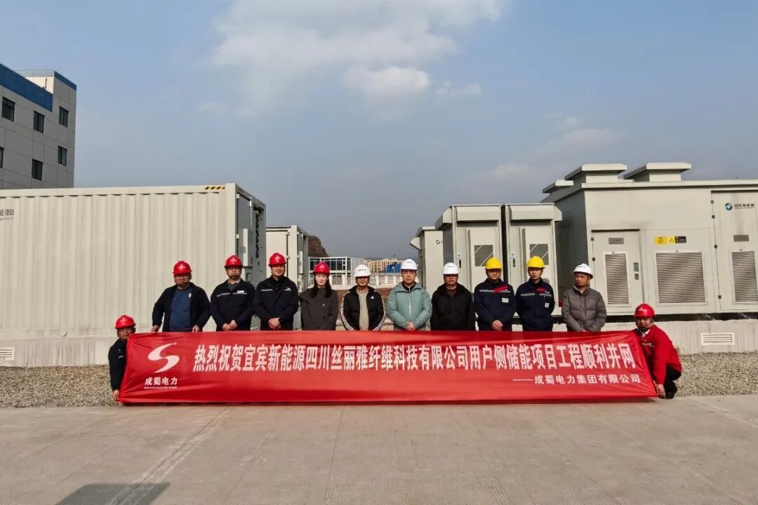 助力能源转型 服务区域发展--宜宾高县10MW/20MWh用户侧储能项目正式投运