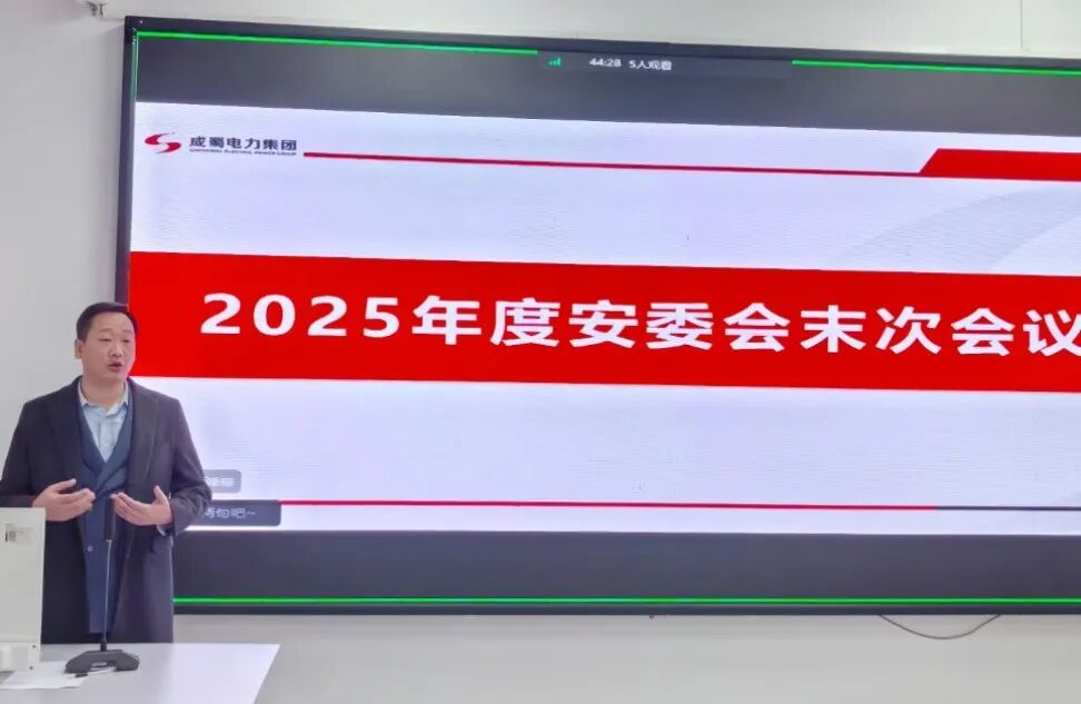 集团召开2025年度安委会末次会议