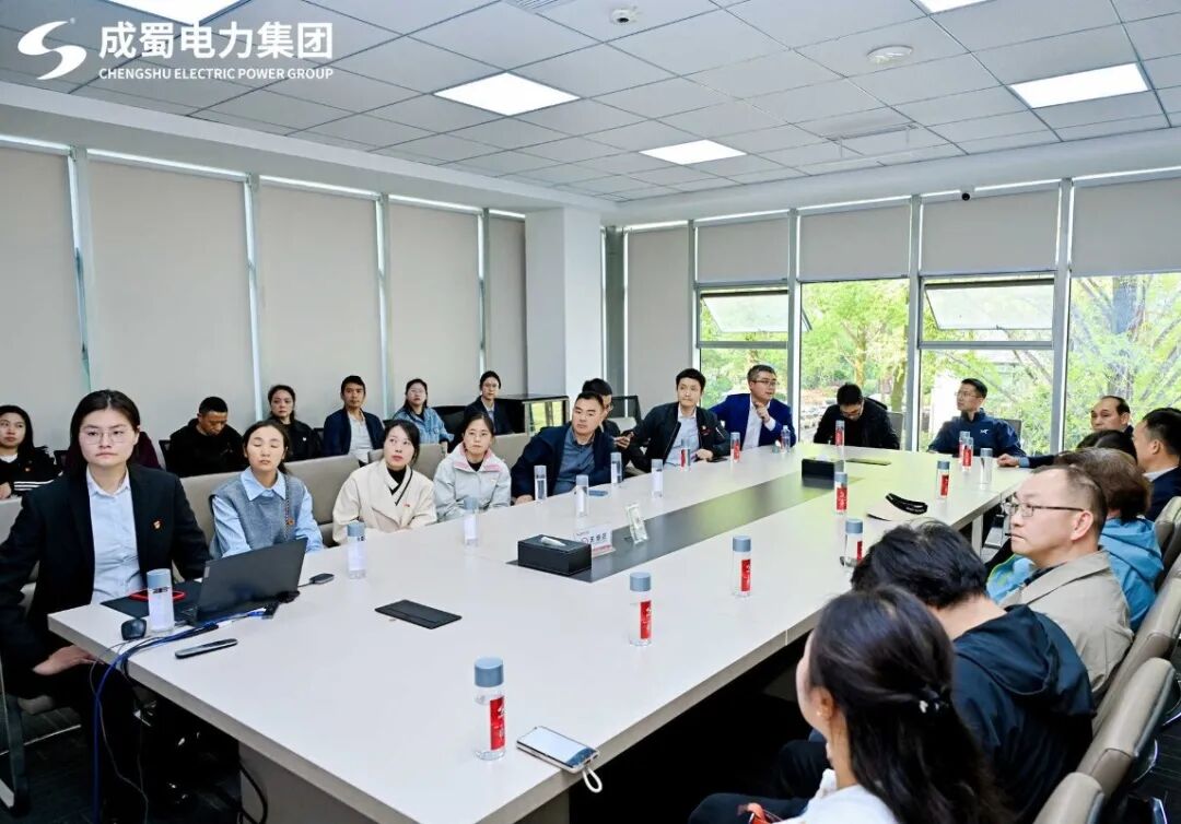 党建赋能强根基 互鉴共进促发展—崇州市非公企业党组织考察团莅临集团交流学习
